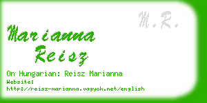 marianna reisz business card